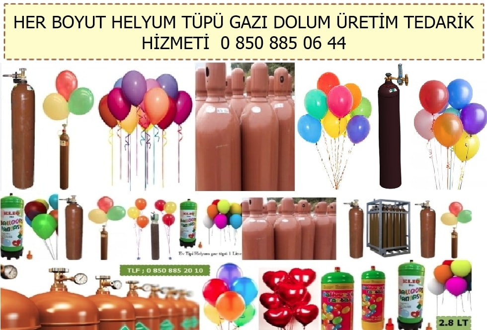 Helyum Gaz eitleri